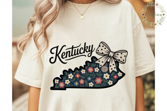 Download Kentucky Floral Bow Digital Download PNG - Digital Collection