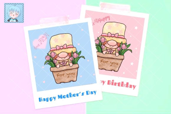 Download Tulip Yellow Gnome Png ,digital Sticker - Digital Collection