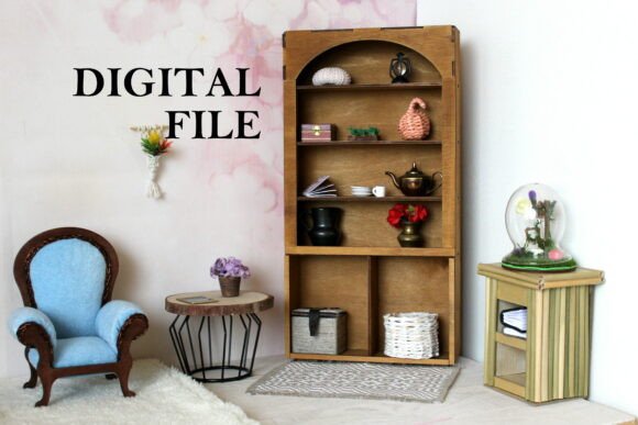 Download Miniature Display Cabinet Digital File - Digital Collection