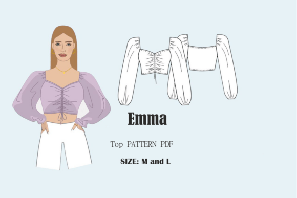 Download Vintage Style Pdf Digital Sewing Top - Digital Collection